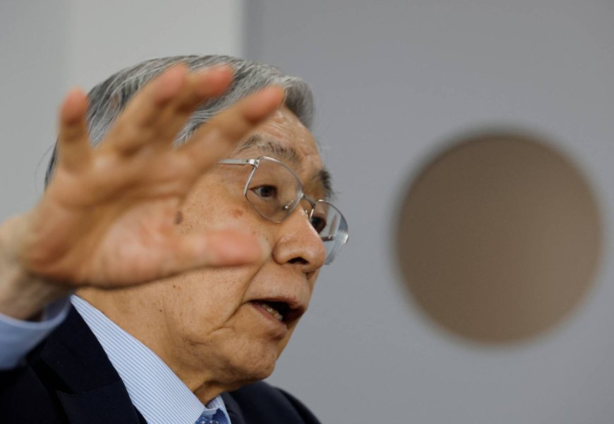 Former BOJ chief Kuroda calls for rate hikes and tighter fiscal policy
