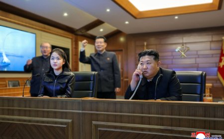 North Korea fires off barrage of around 10 ballistic missiles, Seoul says