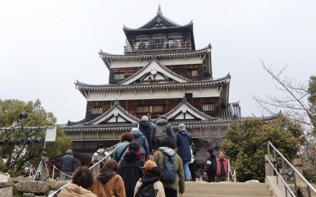 Hiroshima Castle keep closes, ending 68-year run