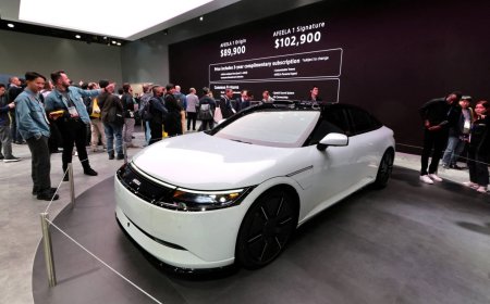 Honda and Sony drop joint EV development project