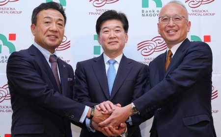 Two Japanese regional banks’ shares surge in latest merger pact