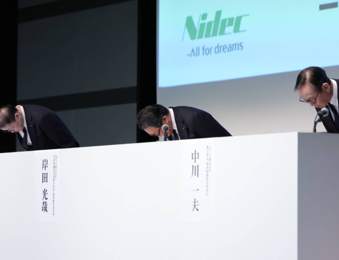 Nidec warns of $1.6 billion charges from accounting scandal