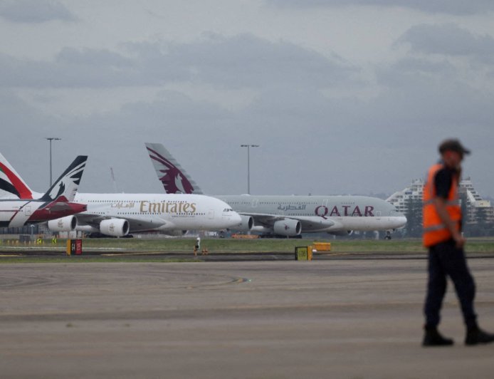 Perishables and plane parts stranded as Middle East conflict hits air cargo