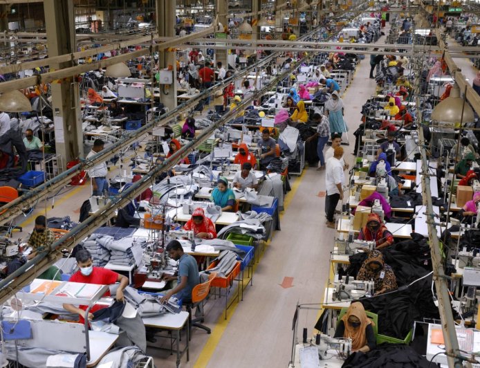 Fast fashion garments pile up in South Asia as Middle East conflict grounds planes