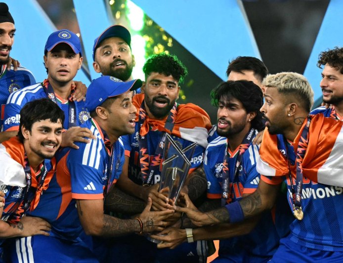 'Virtually unbeatable' India wins praise after third T20 World Cup crown