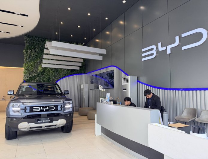 BYD showrooms are bustling across Asia after Iran oil shock