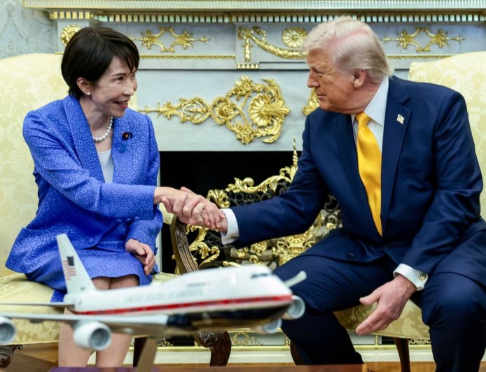 At summit, Takaichi avoids rift with Trump on Iran — for now