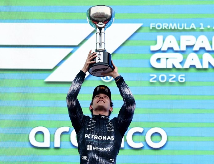 Mercedes' Antonelli wins Japanese Grand Prix to take lead