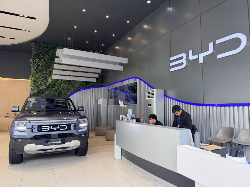 BYD showrooms are bustling across Asia after Iran oil shock