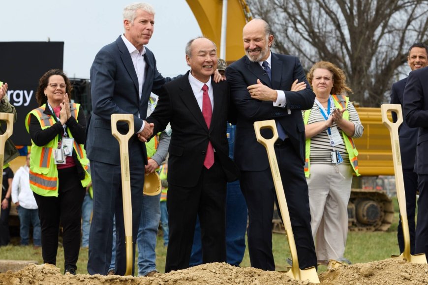 SoftBank planning massive $500 billion data center in Ohio