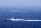 Chinese military warships train in western Pacific after MSDF Taiwan Strait transit