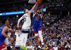 Wolves escape 19-point hole to level set versus Nuggets