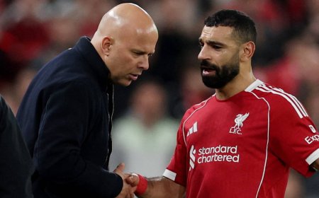 Arne Slot hoping Mohamed Salah ends Liverpool tenure on high note