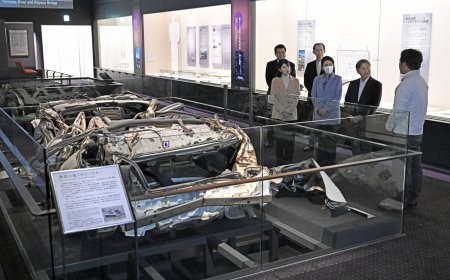 Emperor and his family visit 2011 disaster memorial in Fukushima