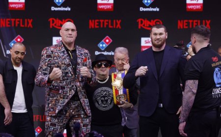 Tyson Fury focused on task at hand despite allure of potential fight with Anthony Joshua