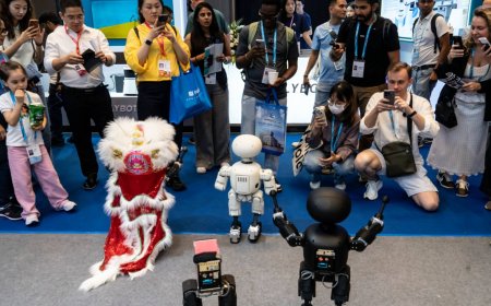 China flashes new tech swagger to world markets convulsed by war