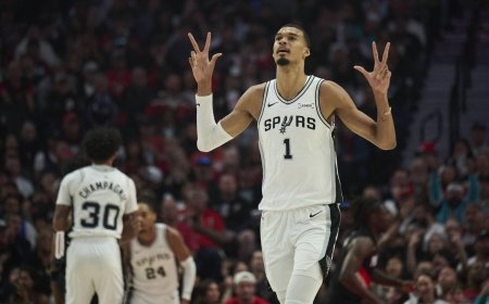 Spurs storm past Blazers in Victor Wembanyama's return