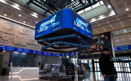 South Korea passes U.K. to become world’s eighth-largest stock market