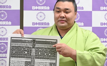 Kirishima back at <i>ōzeki</i> in sumo’s latest <i>banzuke</i> rankings