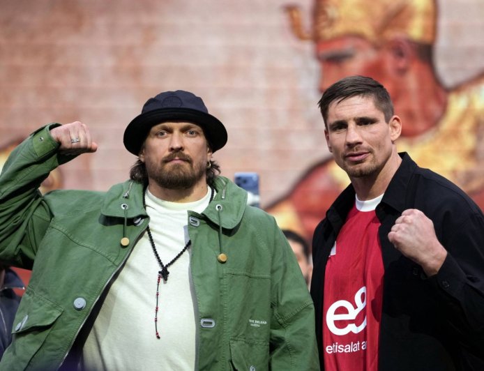 Usyk defends decision to fight kickboxer Verhoeven