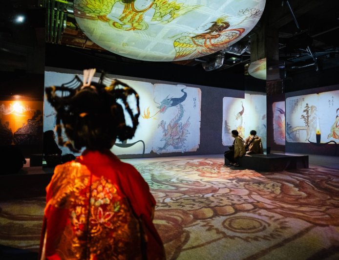 Immersive exhibition brings Japanese folk monsters to life