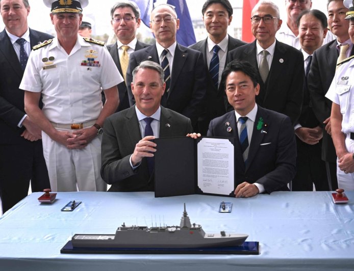 Japan seals largest-ever defense contract with frigate sale to Australia