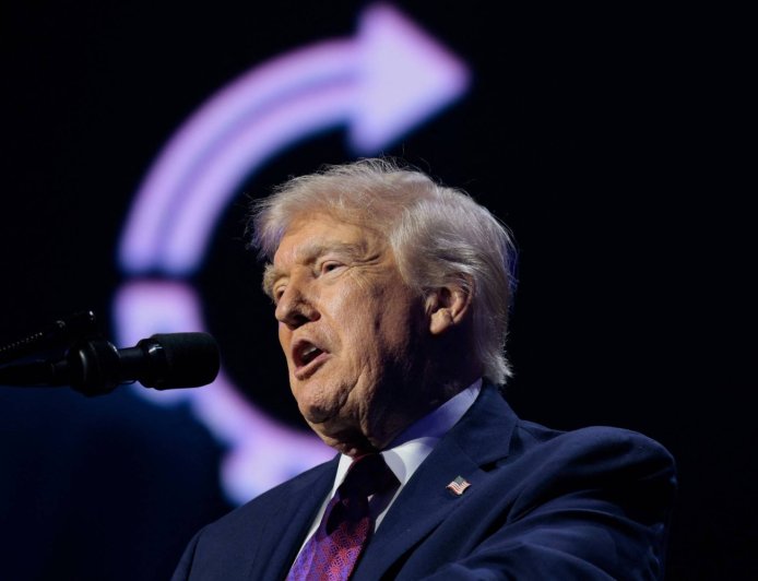 Trump says he has 'good news' on Iran as tankers cross Strait of Hormuz