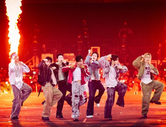 After years away, BTS and its fans reunite at full volume