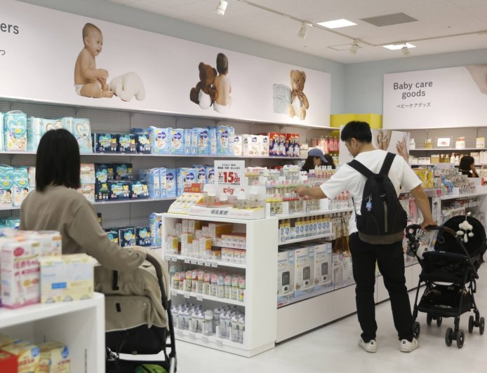 Half of disadvantaged mothers in Japan lack child care products, survey finds