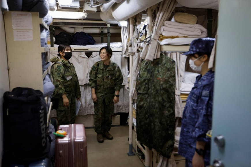 Japan aims to boost number of female troops as SDF struggles to enlist