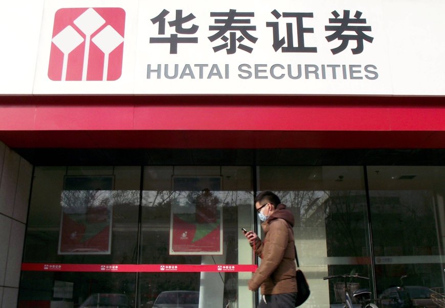 China’s Huatai is looking to start securities business in Japan