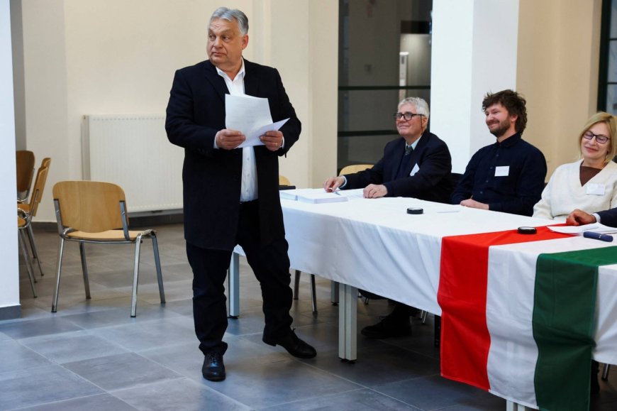 Hungarians vote in landmark election closely watched by EU, Russia, U.S.
