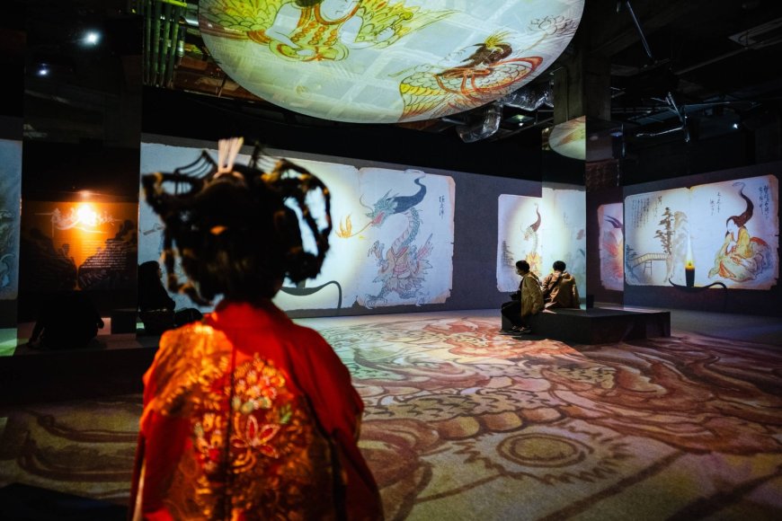 Immersive exhibition brings Japanese folk monsters to life