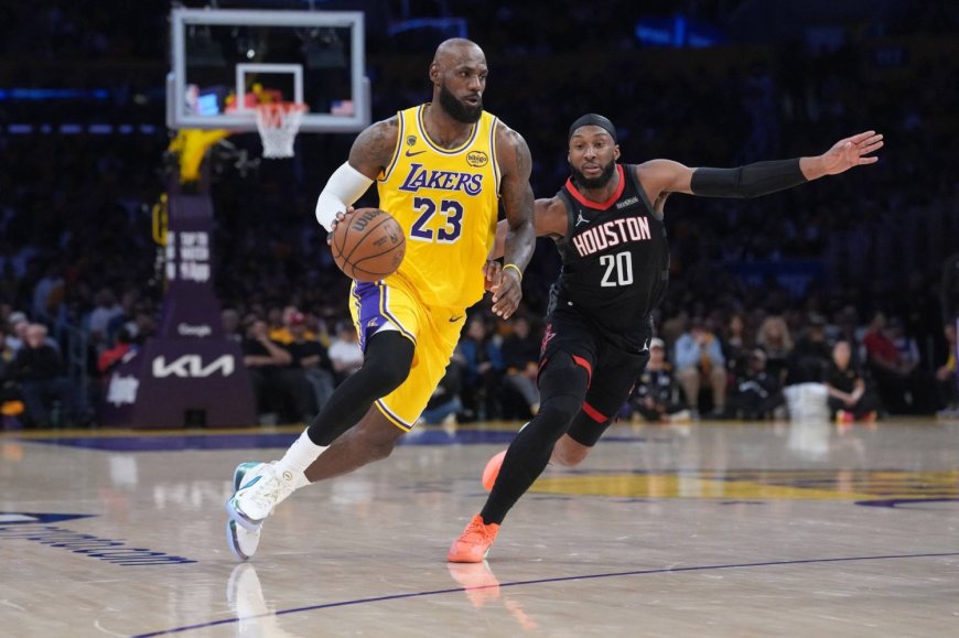 LeBron James and Lakers ground Rockets in Game 1 of playoff series