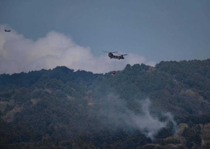 Over 3,200 forced to evacuate as crews battle Iwate wildfires