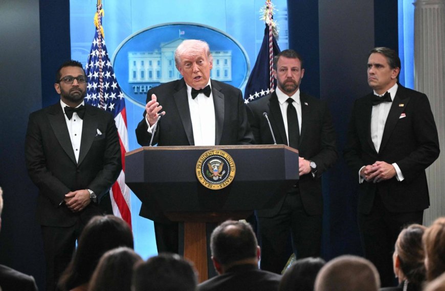 Trump evacuated as shooter opens fire at Washington gala event