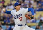 Shohei Ohtani named National League Pitcher of the Month
