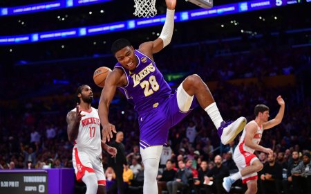 Lakers deliver knockout blow to Rockets in Game 6 to set up clash with Thunder