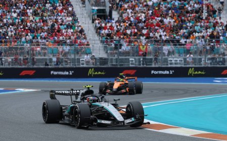 From paddock to pitch, Miami stadium races to prepare for World Cup after F1
