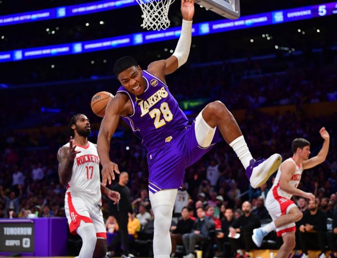 Lakers deliver knockout blow to Rockets in Game 6 to set up clash with Thunder