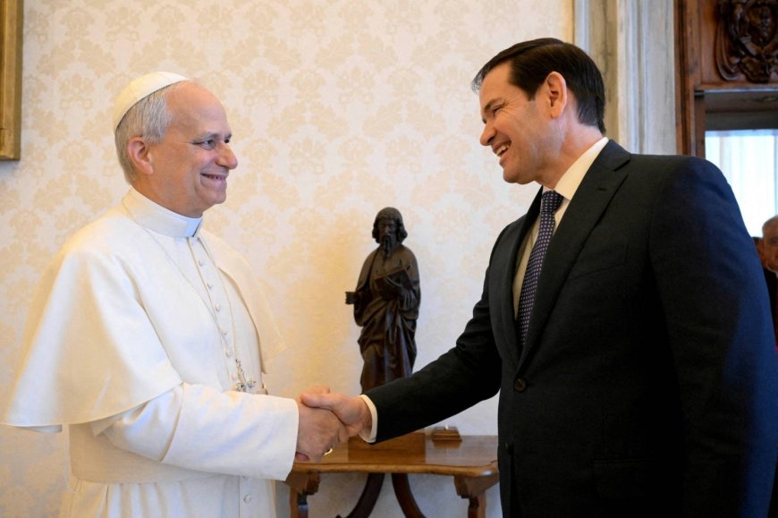 Rubio to meet Pope Leo as Trump keeps up attacks on pontiff