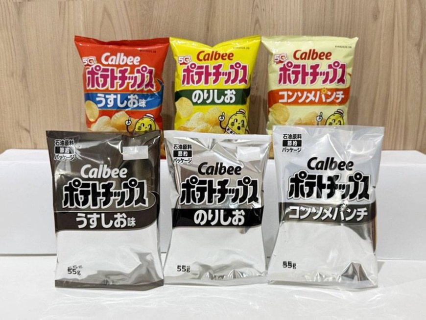 Calbee’s switch to black-and-white packaging brings home impact of Iran war