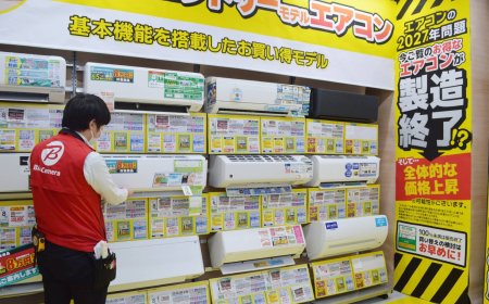 Rush to buy air conditioners in Japan before pricier models hit next April