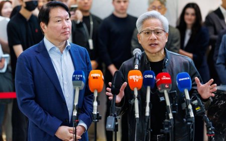 Nvidia clinches deals with South Korean giants including SK Group to advance AI boom