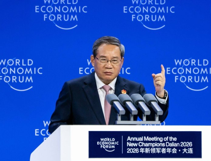 China unfazed by world’s ire on trade as premier touts openness