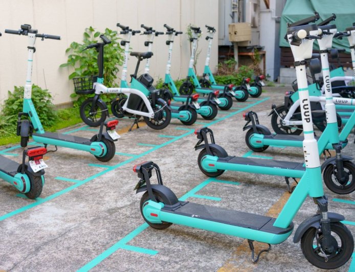 Luup scooters introduces automatic stop function to avoid nuisance use in Kyoto