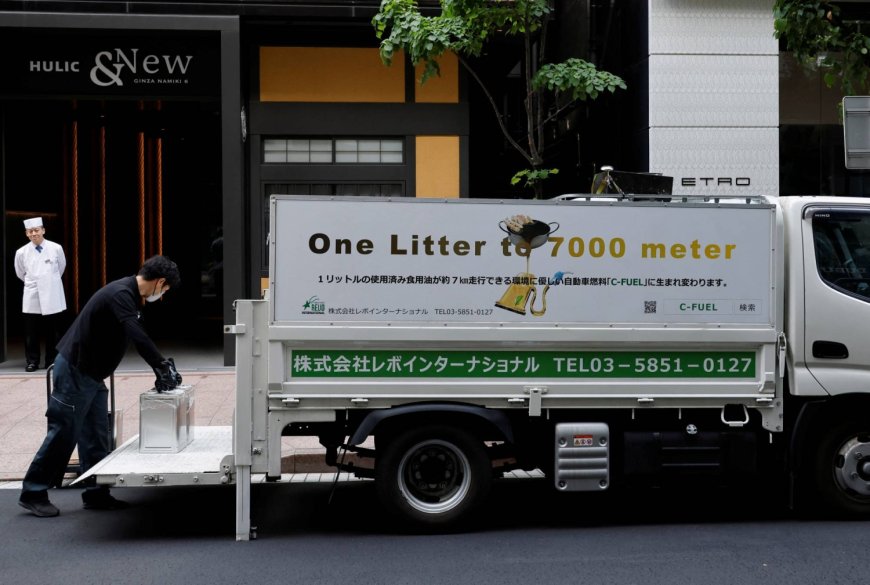 Japan steps up efforts on cooking oil in race for sustainable aviation fuel​​