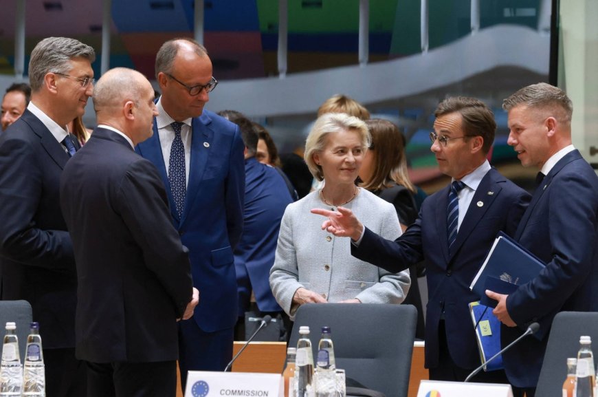 EU leaders warn on China imbalances but respond cautiously