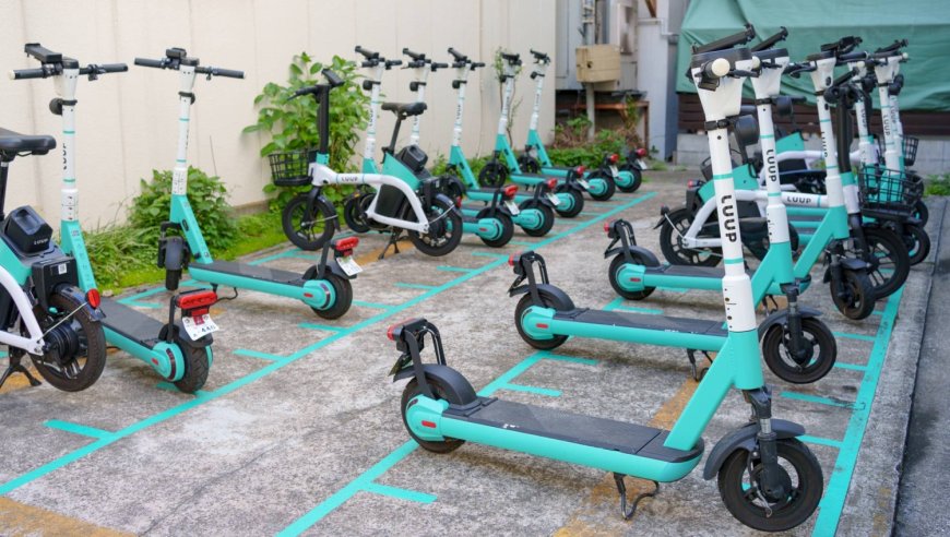 Luup scooters introduces automatic stop function to avoid nuisance use in Kyoto