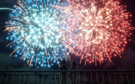 Time-travel anime ‘You, Fireworks, and Our Promise’ is serviceable but lacks spark